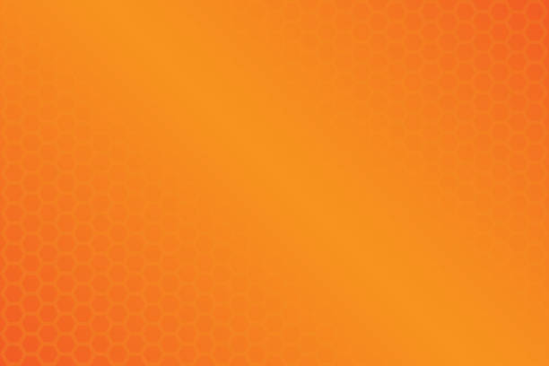 vektordarstellung des farbverlaufshintergrunds in orangen und gelben farben - orange backgrounds stock-grafiken, -clipart, -cartoons und -symbole