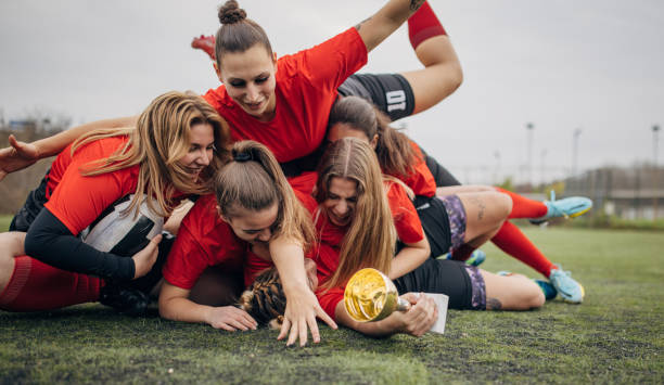 istock Rugby players celebrating 1473558315