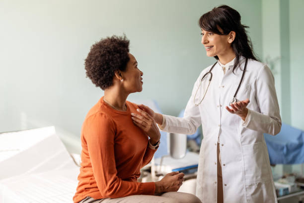 istock Doctor and her patient discussing her results 1473559457