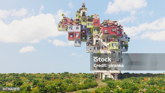 istock Impossible building 1473561810
