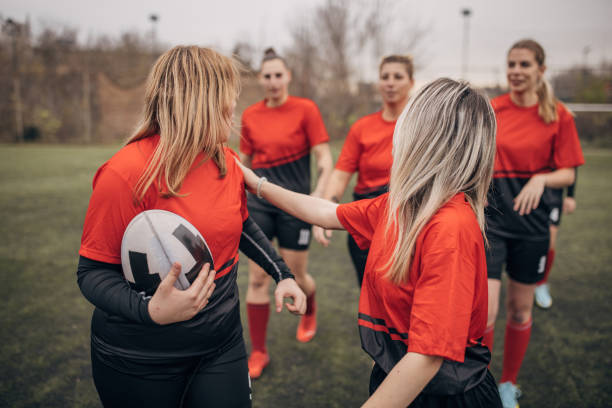 istock Female rugby players 1473564423