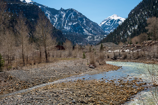 Springtime outside Ouray, Colorado