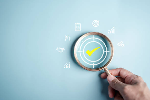 istock Business growth success achievement concept, planning development leadership and customer target group 1473580489