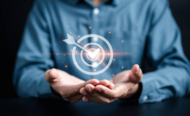 istock Quality management with Quality Assurance or QA and Quality Control or QC and improvement. Standardization, certification. Compliance to regulations service and standards. 1473580554