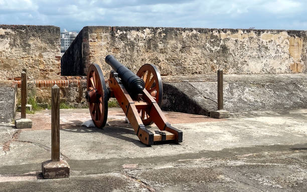 istock old cannon at a fort in Puerto Rico 1473582848