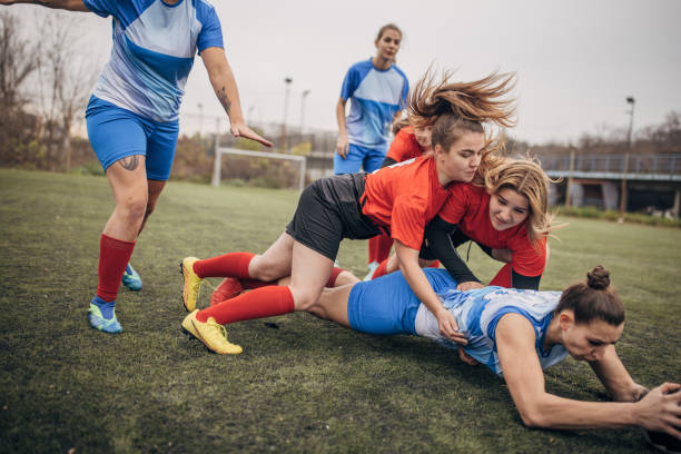 istock Female rugby match 1473588832