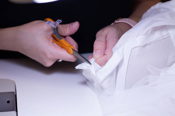 istock Seamstress Tailoring a Dress 1473611525