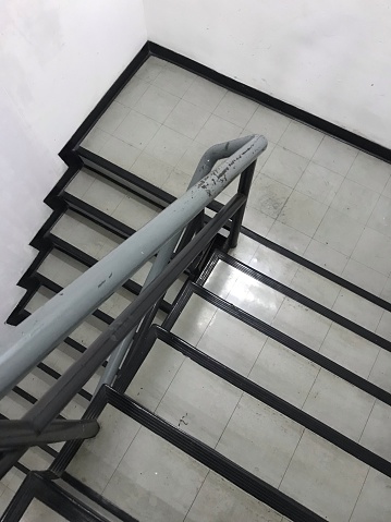 Stair in fire exit way