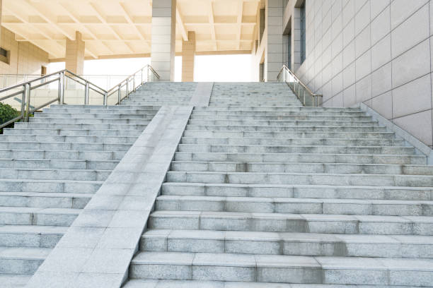 istock Close up of stone staircase 1473619758