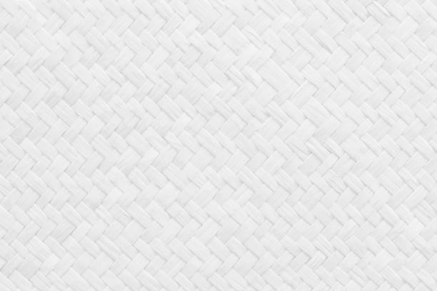 istock Pattern of old reed weaving mat with vintage style for background and design art work. 1473620372