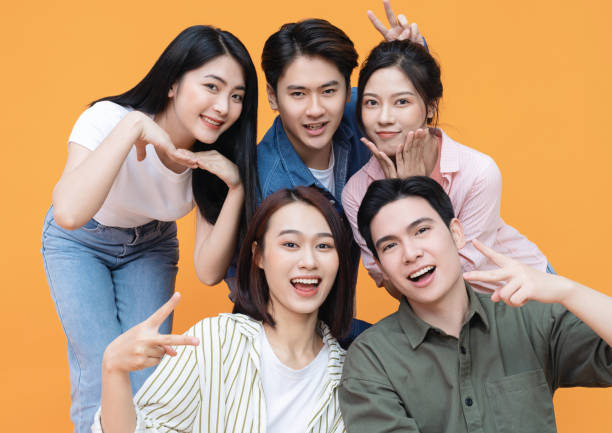 istock Group people, friends on background 1473623750