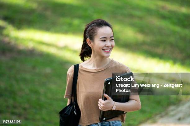Asian Chinese University Student Stock Photo - Download Image Now - Active Lifestyle, Adult, Adults Only