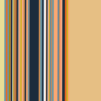 Vvector colors line striped horizontal seamless pattern geometric background