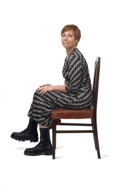 woman isolated on white background