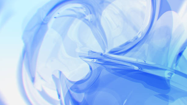 istock Blue glass twist elegant abstract background 1473654160