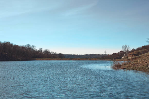 Lake Pariguz in Belgrade, Serbia.