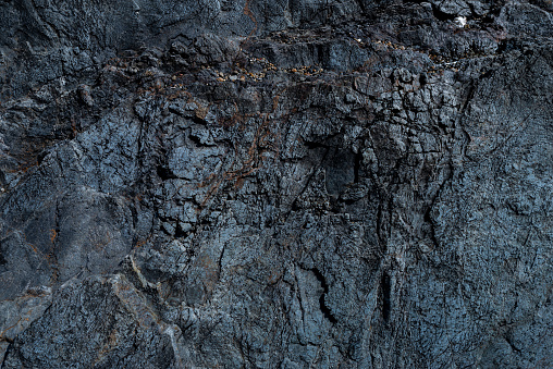 craggy rock surface