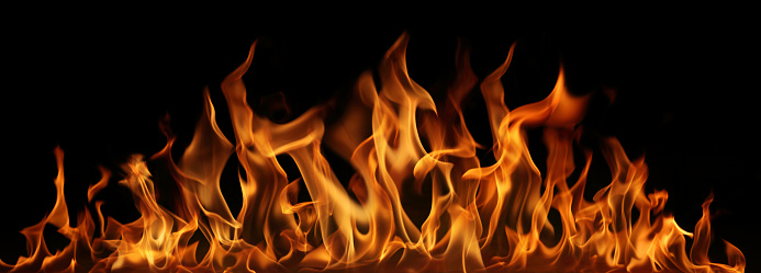 Fire flames and sparks Particles, ideal for compositing over an image. A blending mode screen can be use to remove the  background.