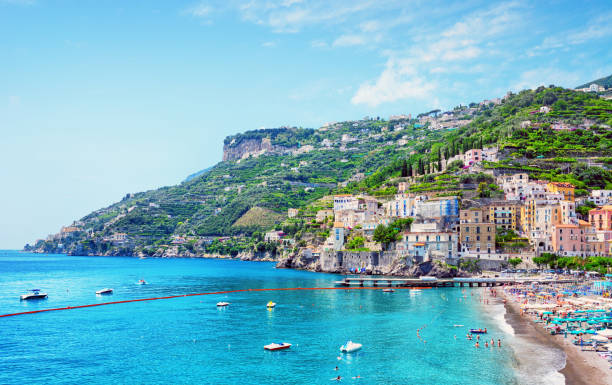 istock Beach of Minori on Amalfi Coast 1473674597