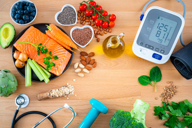 istock Healthy food and blood pressure control 1473675160