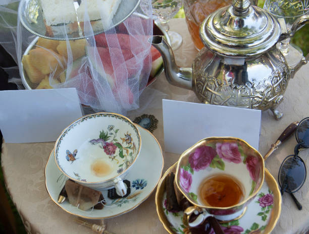 Picnic Tea stock photo