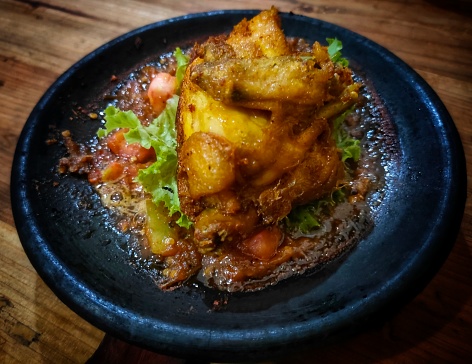 Indonesian Fried Chicken Stock Photo - Download Image Now - Barbecue