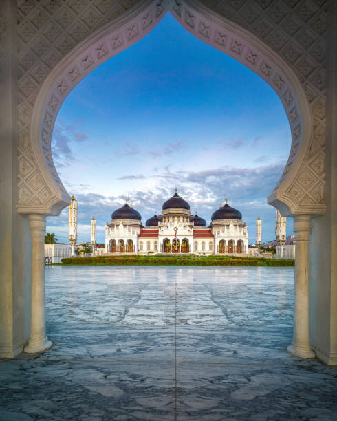 istock Beautiful Mosque in Aceh, Indonesia 1473685310