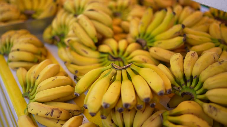 Bananas on a street market