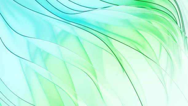 istock transparent 3d rendered background with beautiful green and light blue gradient, clean abstract concept 1473695931