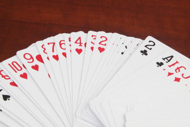istock Close up of playing cards. 1473696089