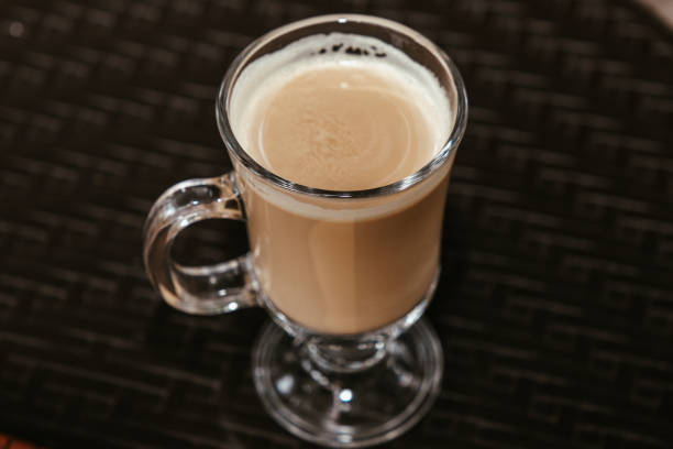 istock a cup of freshly brewed coffee on the table 1473696601