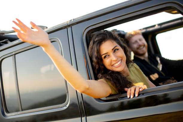 istock Couple having fun on roadtrip 1473696834