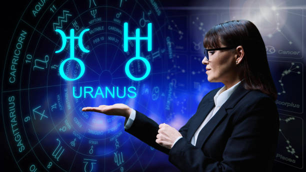 istock Astrological forecast, meaning, influence of planet Uranus 1473697903