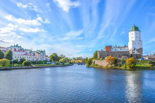 Photo of View of the city of Vyborg, Russia