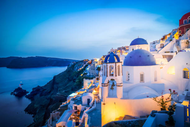 istock Oia, traditional greek village 1473704178