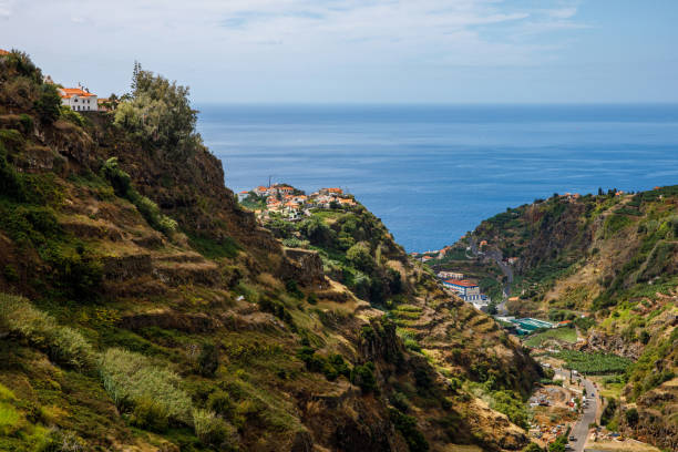 istock The village on the Madeira island 1473705174