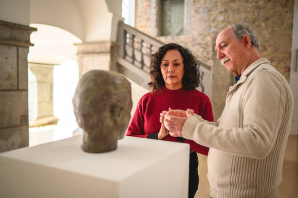 istock The Bronze Head in Center of Attention 1473709943