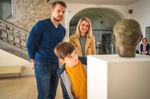 istock Charming Family Travelling and Museum Hopping 1473709946
