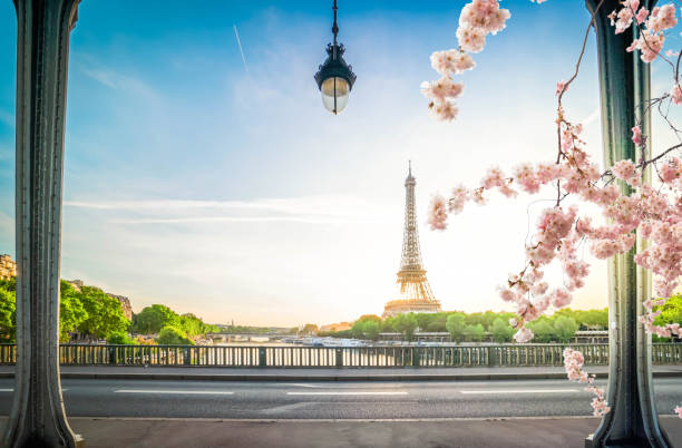 istock eiffel tour over Seine river 1473710306
