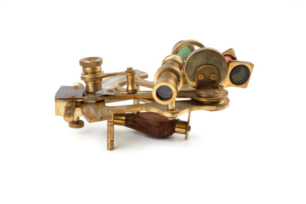 istock old nautical sextant with optics isolated on white background 1473710714