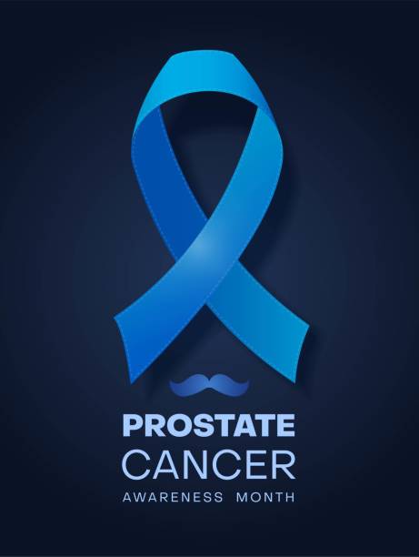 ilustrações, clipart, desenhos animados e ícones de fita escura do câncer de próstata - novembro azul