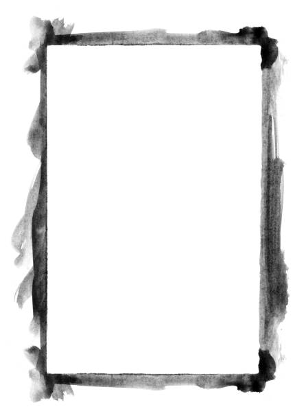 istock Grungy watercolor frame 1473748815