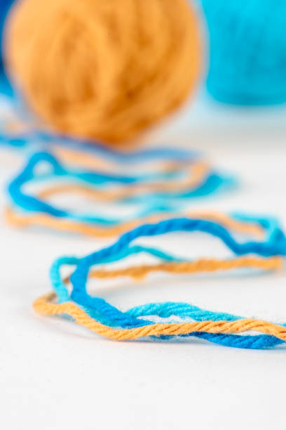 istock Colorful woolen yarn balls 1473749369