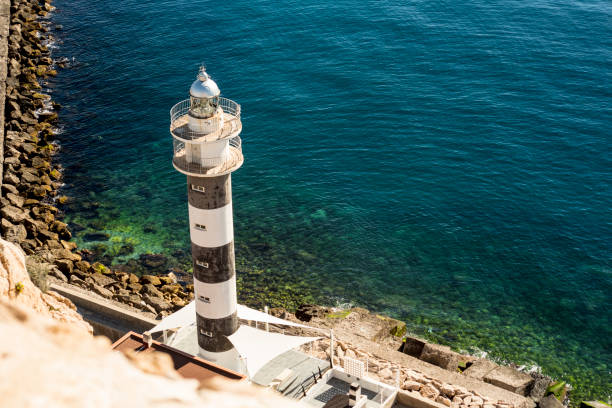 istock Lighthouse on the coast of Aguilas, Spain 1473756615
