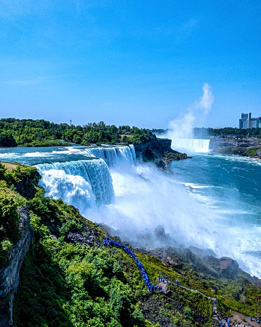 A visit to Niagara Falls between New York and Ontario