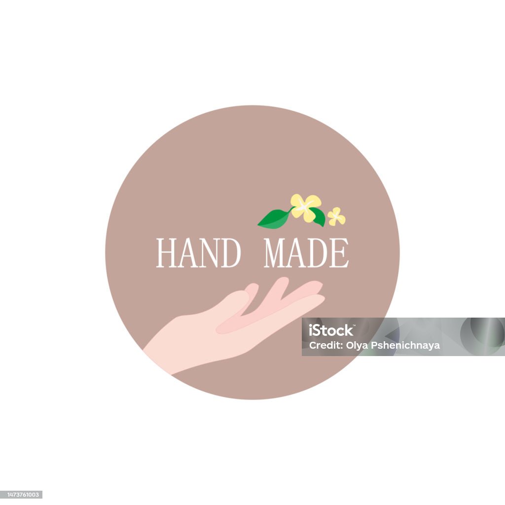 Round Logo For Manual Labor Stock Illustration - Download Image Now ...