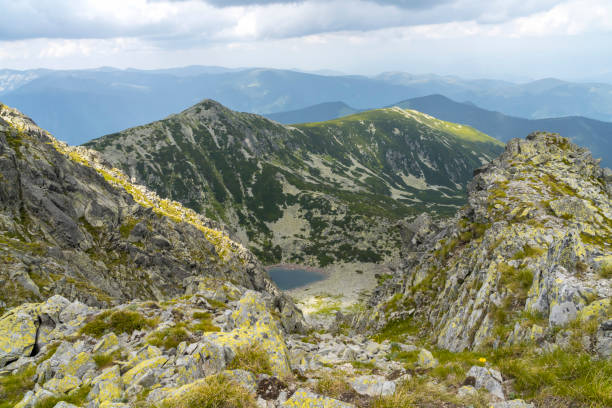 A stunning landscape from Pirin National Park, Bulgaria a UNESCO heritage. From the region of Vihren peak.