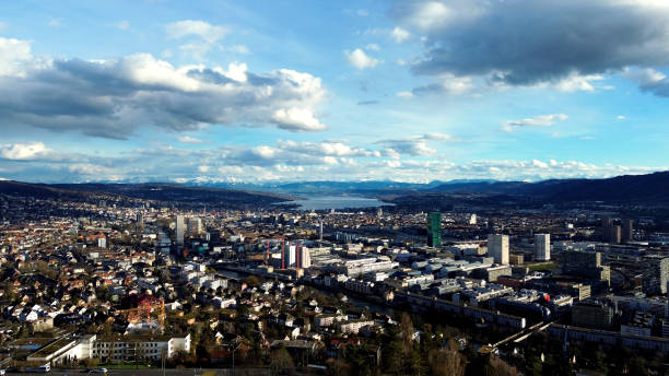 istock Zurich aerial panorama 1473763162