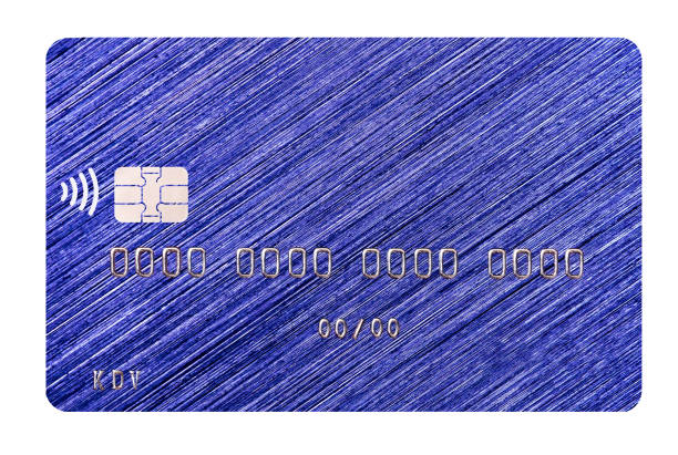 istock Debit card closeup on transparent background 1473766398