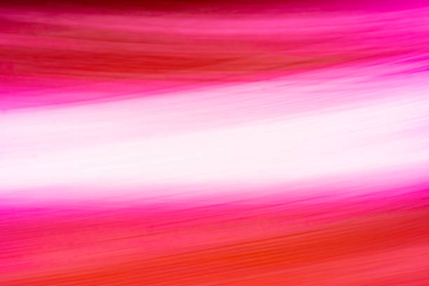 Abstract background banner with red and pink diagonal stripes and light in the center. Backdrop